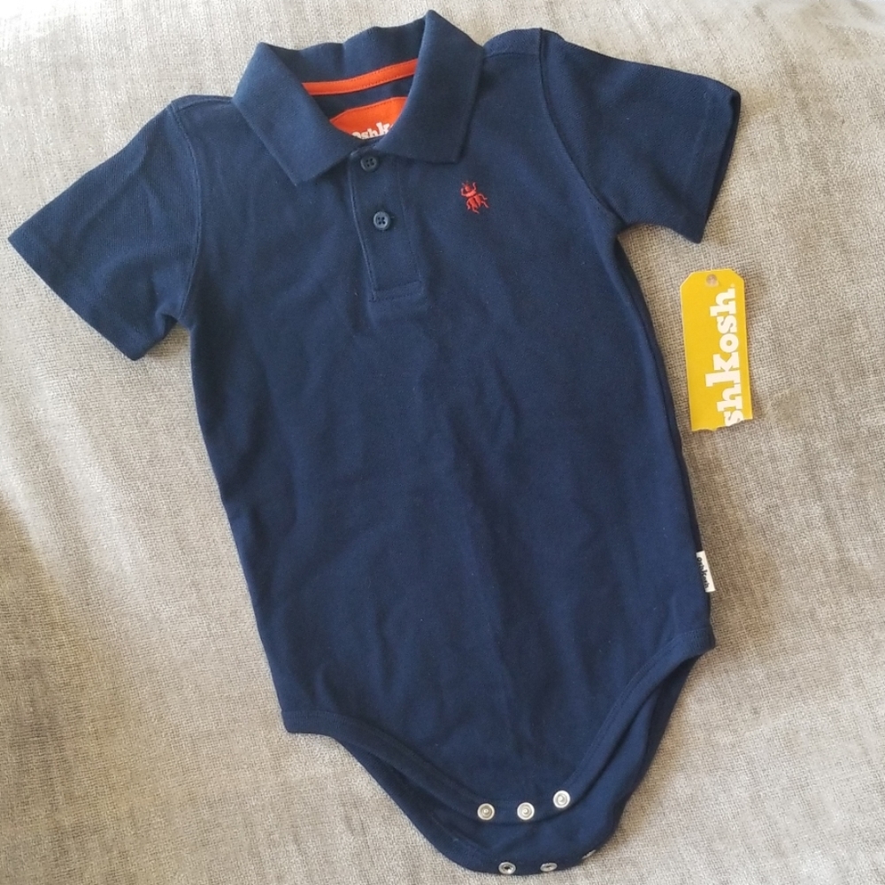 OshKosh, 48 months, blue onesie, New